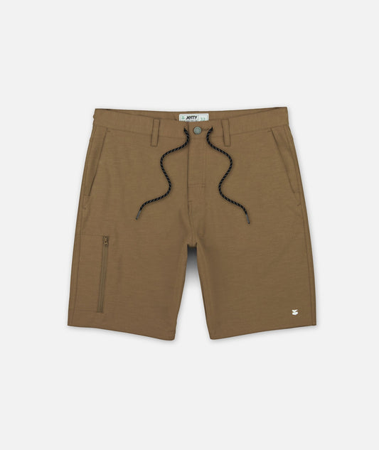Jetty Polywog 2.0 Hybrid Walkshort -  Khaki - 88 Gear