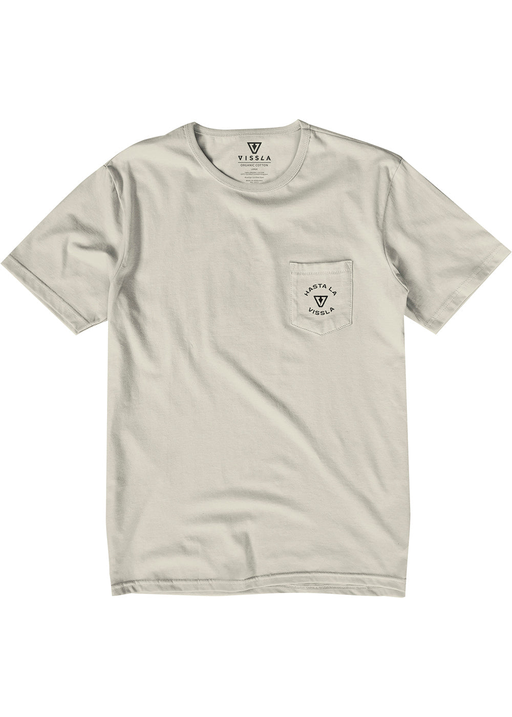 Vissla Hasta La Vissla Organic Pocket Tee - 88 Gear