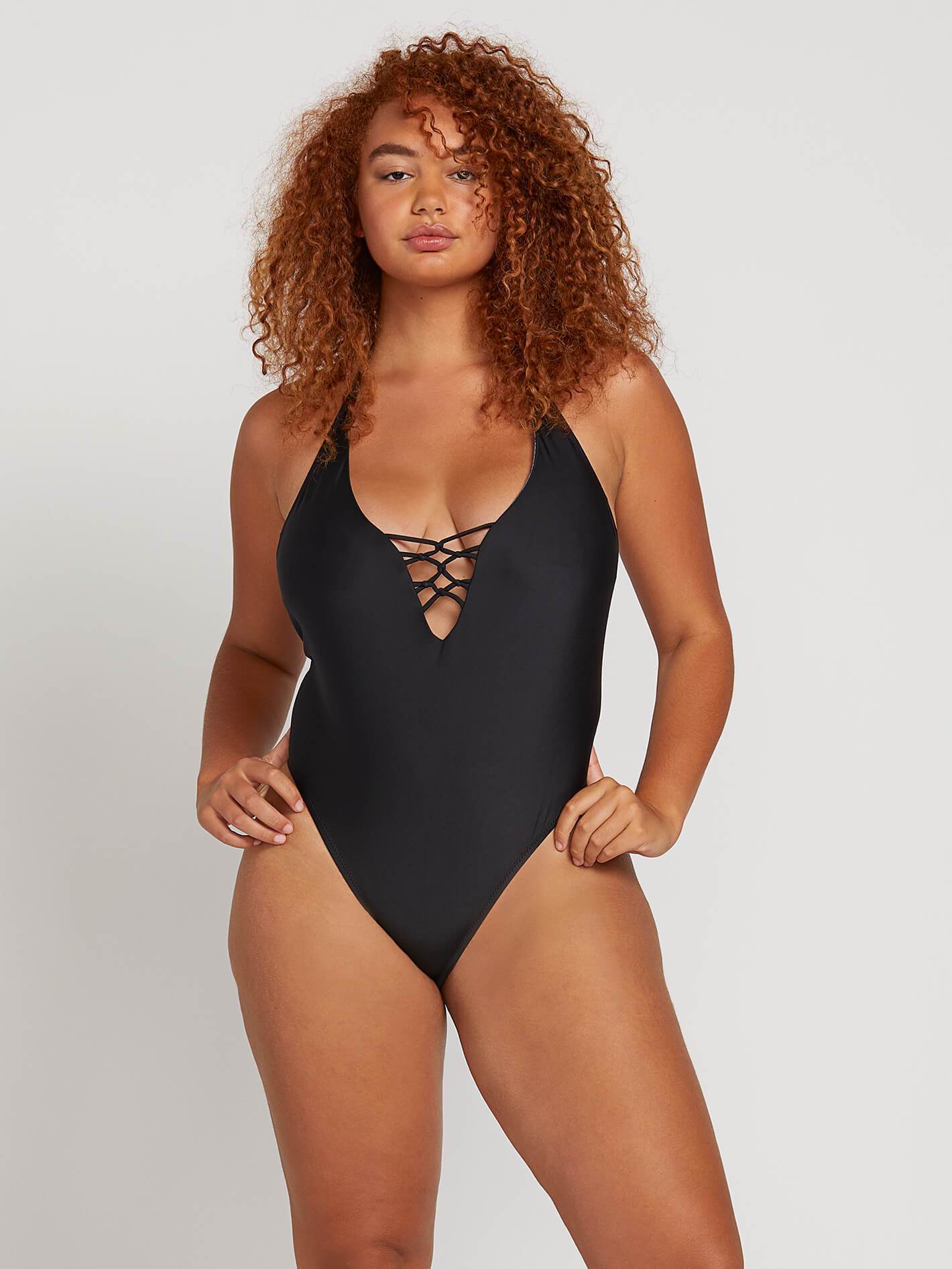 Volcom Simply Solid 1 Piece Swim - 88 Gear