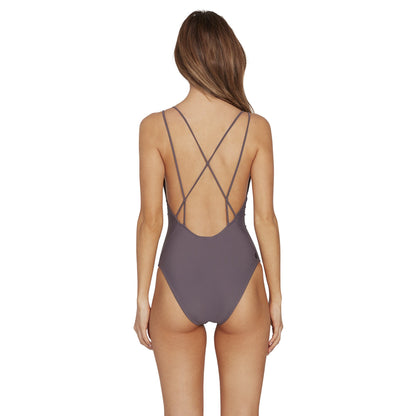 Volcom Simply Solid Women's One Piece Swim - 88 Gear
