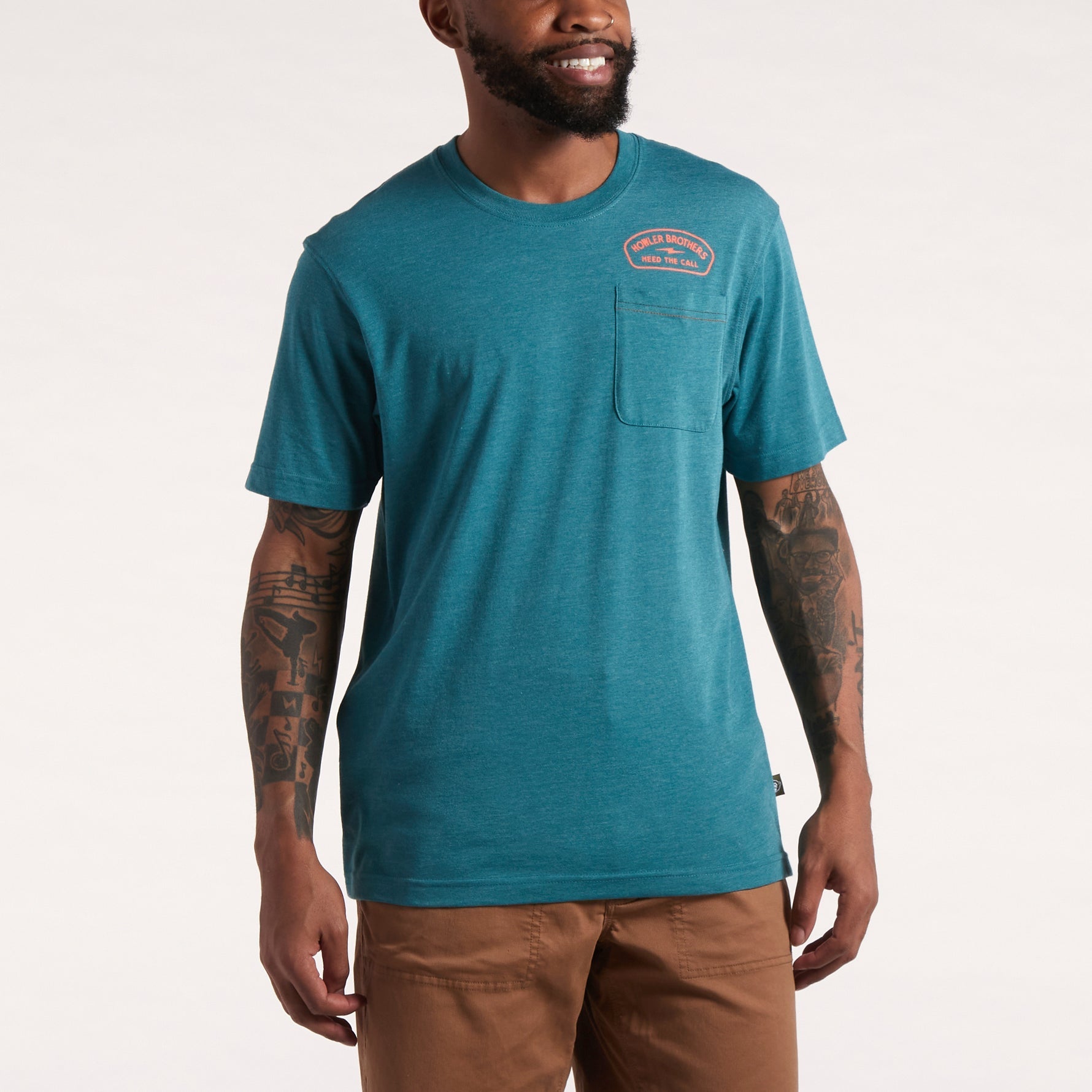 Howler Brothers Lightning Badge Pocket T-Shirt