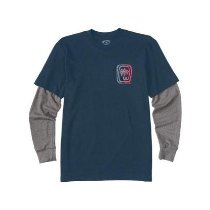 Billabong Boy's Maze Long Sleeve Tee ShirttBillabong Boy's Maze Long Sleeve Tee Shirt