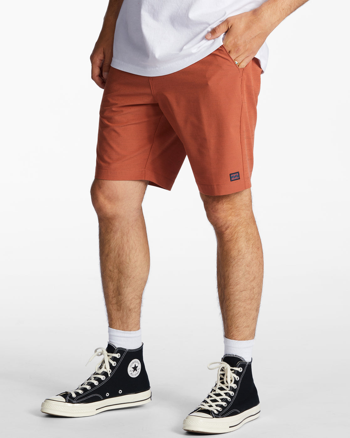 Billabong Crossfire Slub Mid Shorts - 88 Gear