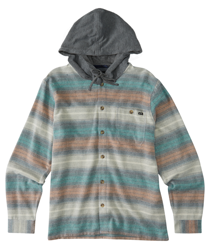 Billabong Baja Hooded Men's Flannel - 88 Gear