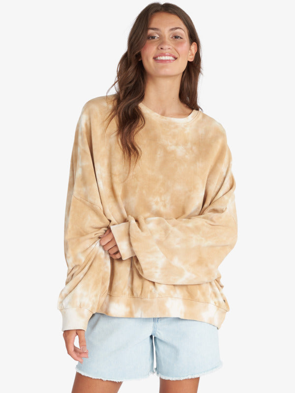 Roxy Bright Sunshine Oversized Sweatshirt - 88 Gear