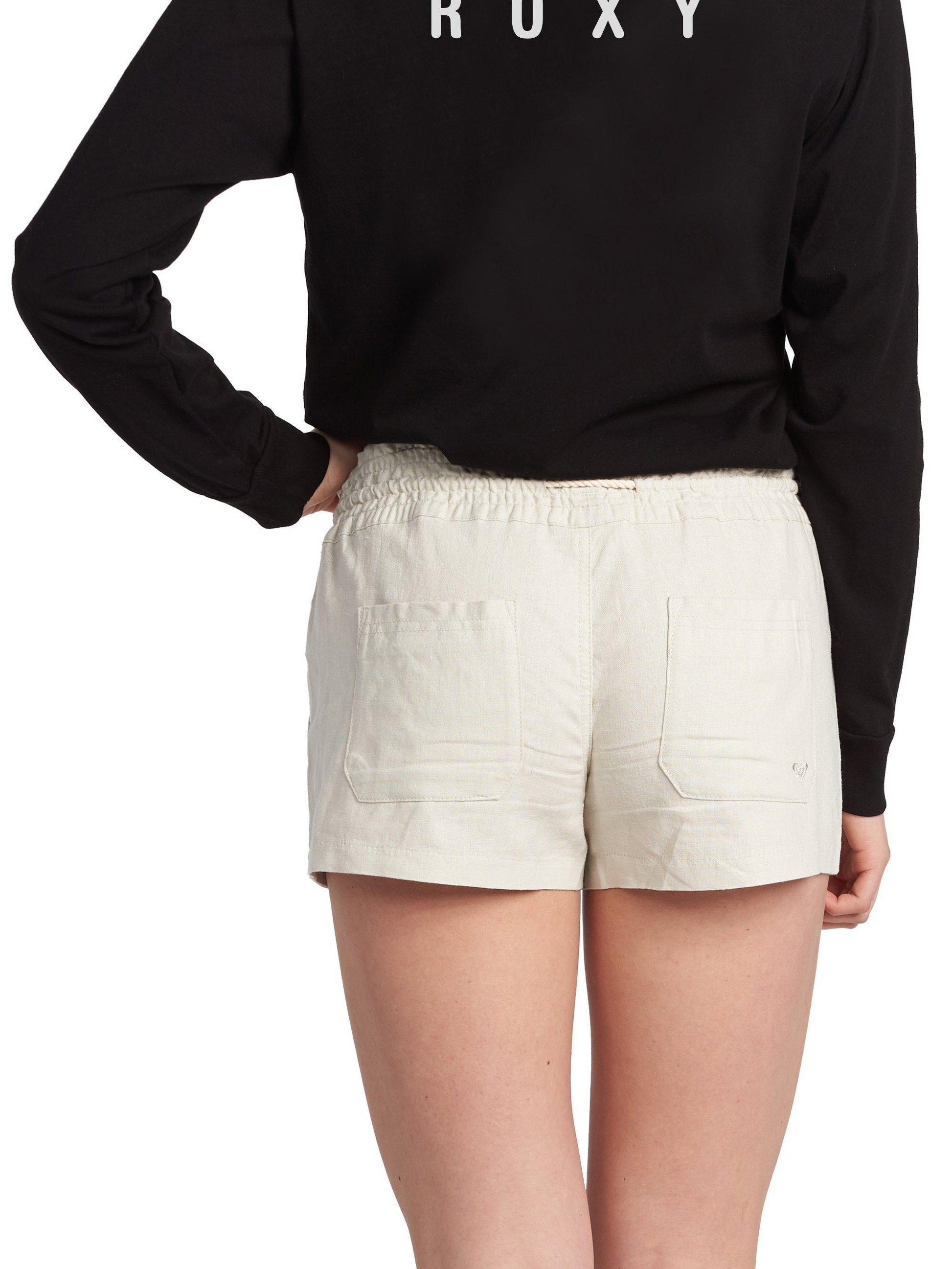 Roxy Oceanside Linen Beach Shorts - 88 Gear