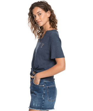 Roxy Salty Notched T-Shirt - 88 Gear