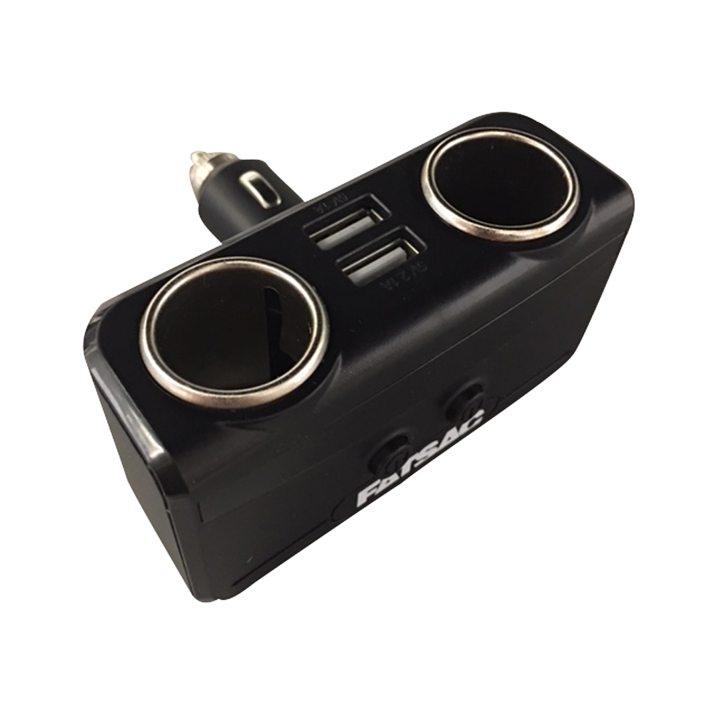 Dual 12/24 volt Ballast Socket for Boats - 88 Gear