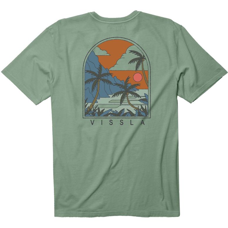 Vissla Bluffs Men's Pocket T-Shirt