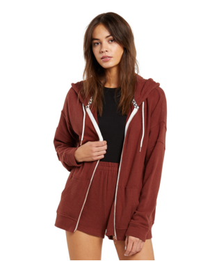 Volcom Lived In Zip Hooded Fleece - 88 Gear