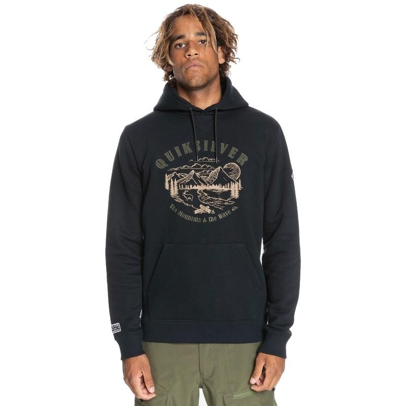 Quiksilver Big Logo Snow Hoodie