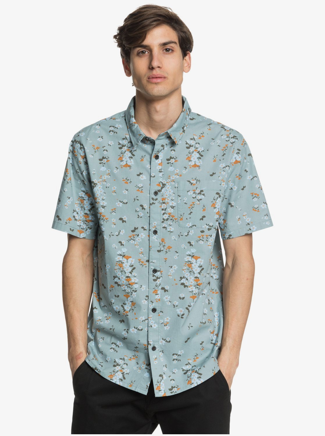Quiksilver Tripping Daisy Button Shirt