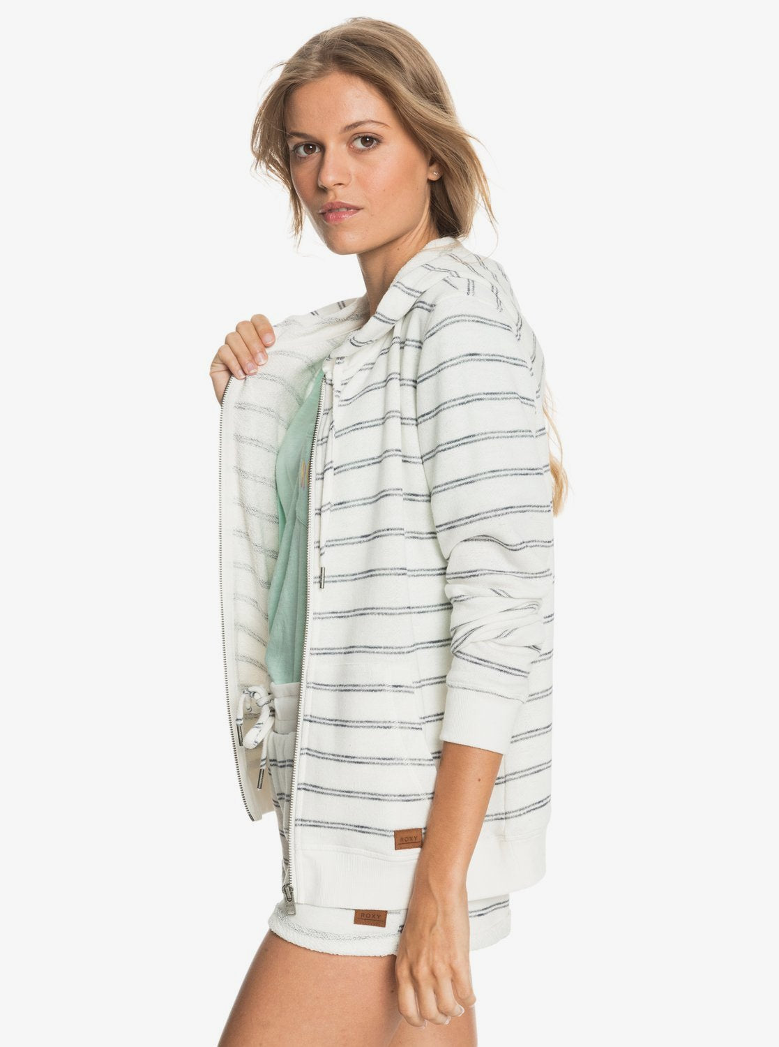 Roxy Perfect Wave Stripe Hoodie - 88 Gear