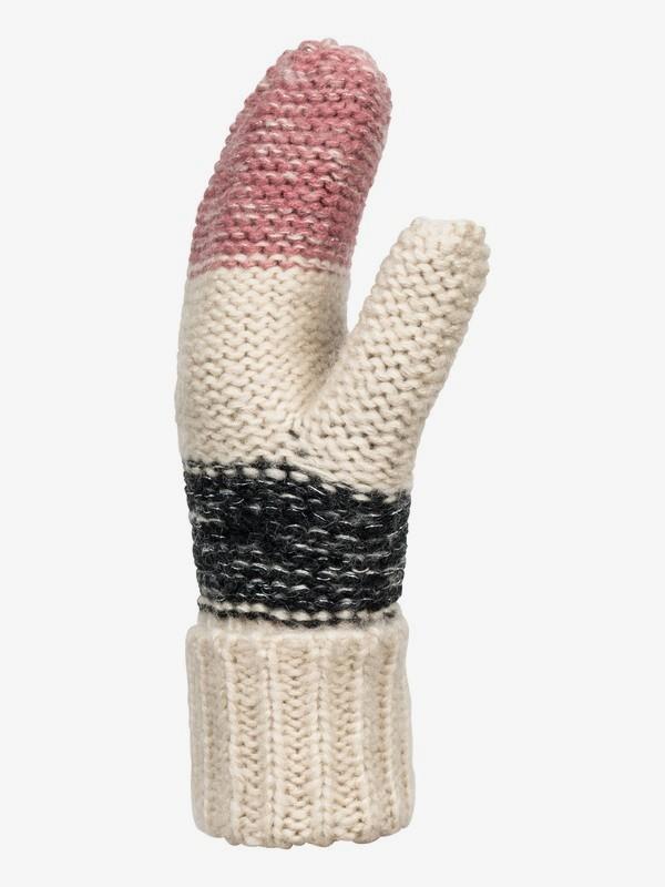 Roxy Shelby Block Knitted Mittens - 88 Gear