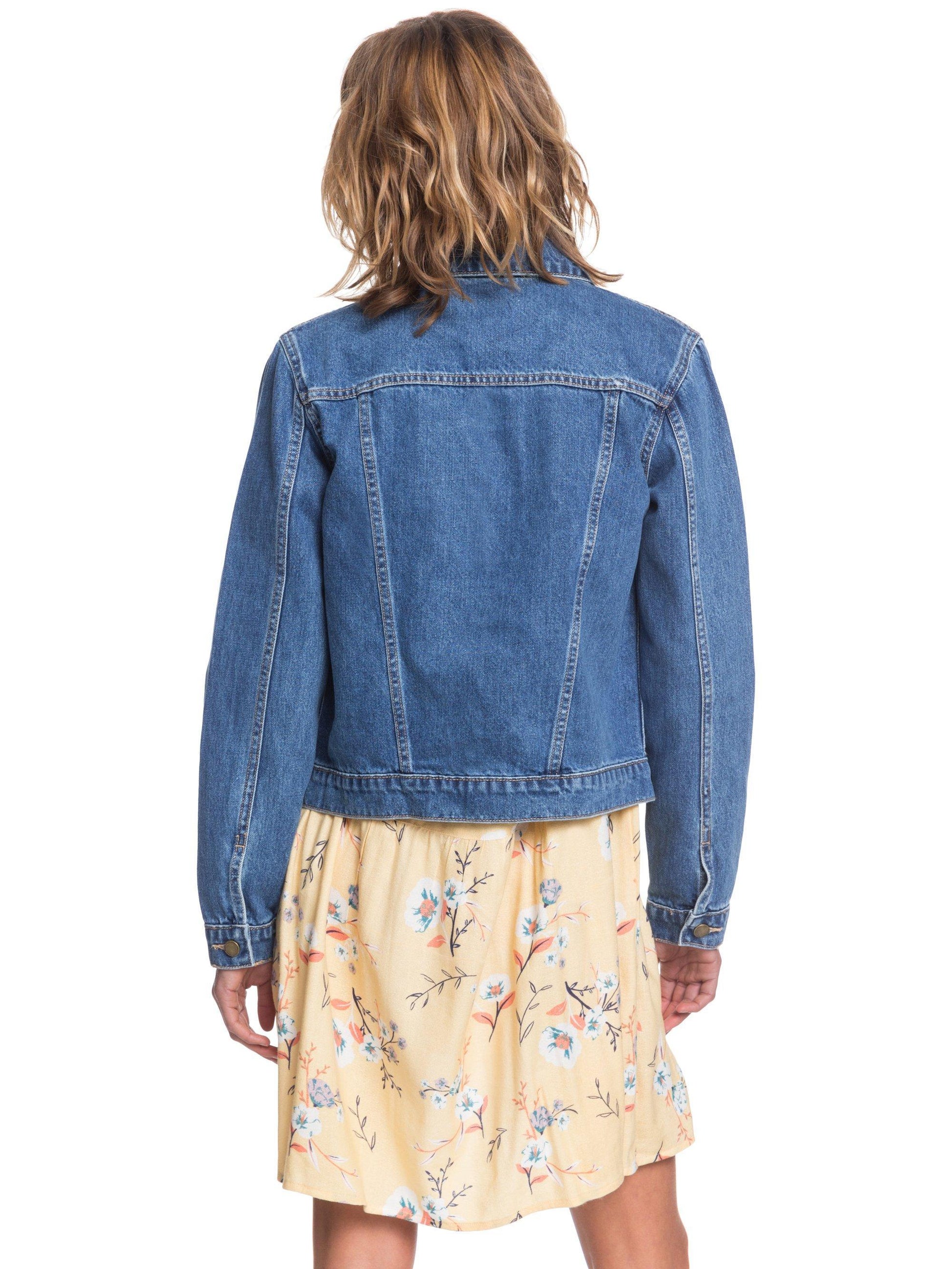 Roxy Tiger Eyes Denim Jacket - 88 Gear