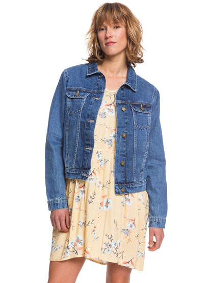 Roxy Tiger Eyes Denim Jacket - 88 Gear