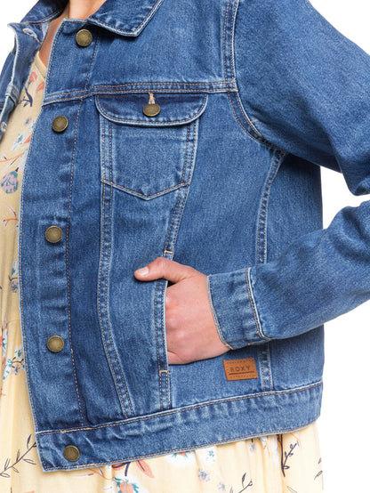 Roxy Tiger Eyes Denim Jacket - 88 Gear