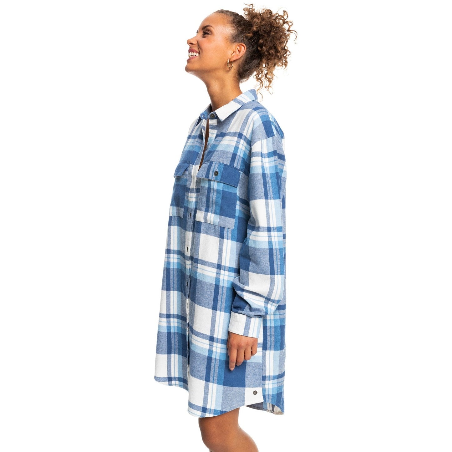 Roxy Running Seasons Loose Flannel