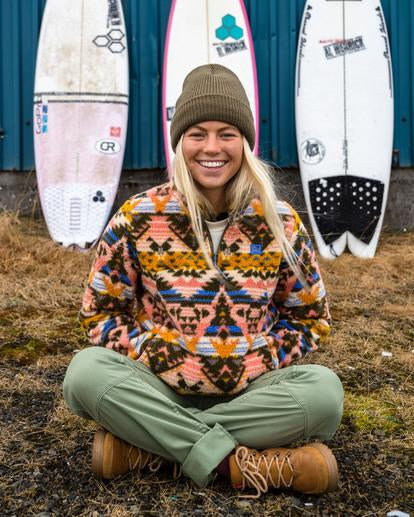 Billabong Boundary Mock Neck Fleece - 88 Gear