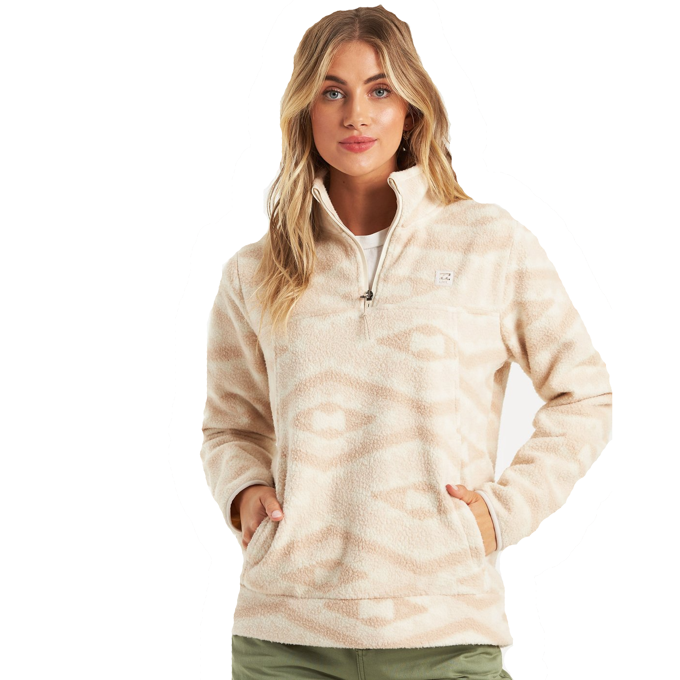 Billabong Boundary Mock Neck Fleece - 88 Gear
