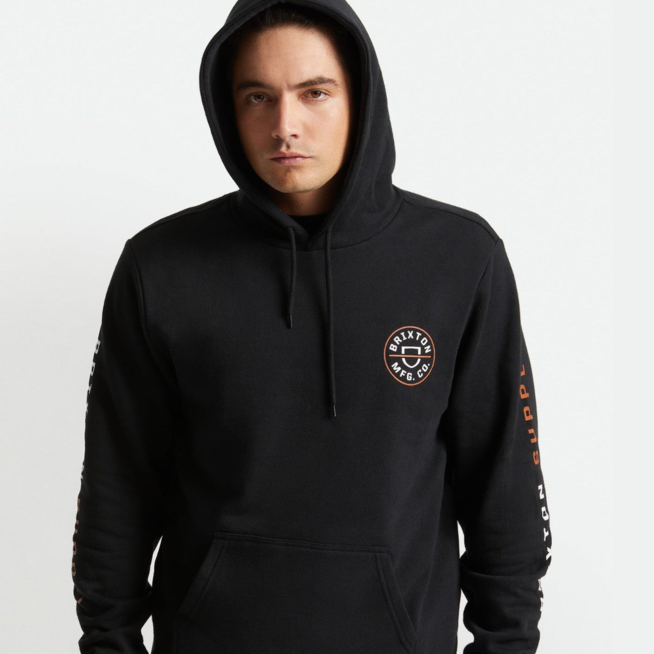 Brixton Crest Hoodie - 88 Gear