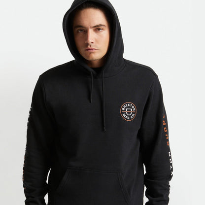 Brixton Crest Hoodie - 88 Gear