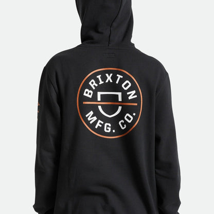 Brixton Crest Hoodie - 88 Gear