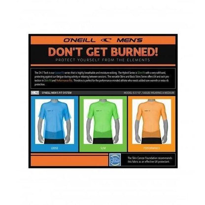 O'Neill Women's 24-7 Hybrid UV Short Sleeve Tee - 88 Gear