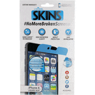 Liquipel Protective Screen Cover for iPhone 6&6s Blue - 88 Gear