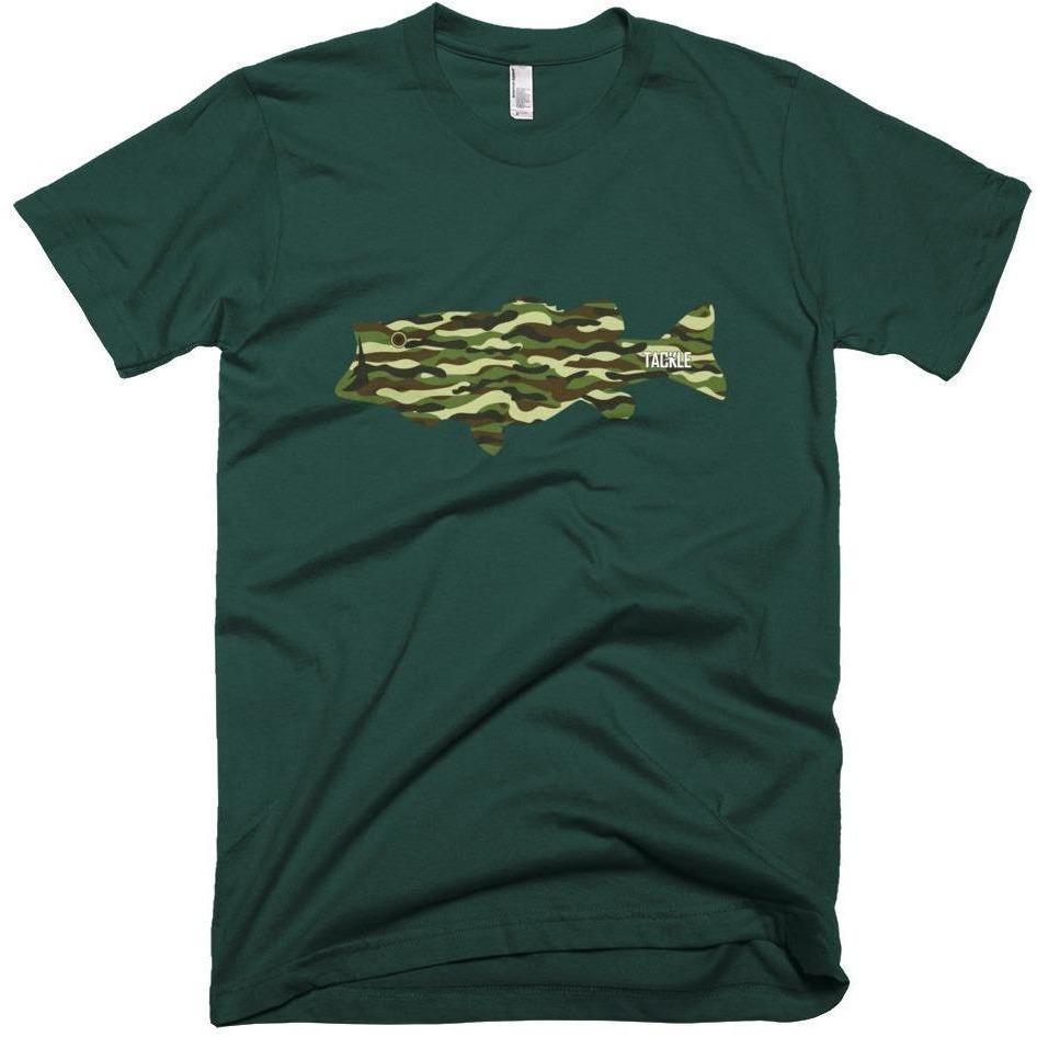 Tackle Camo Bass T-Shirt - 88 Gear