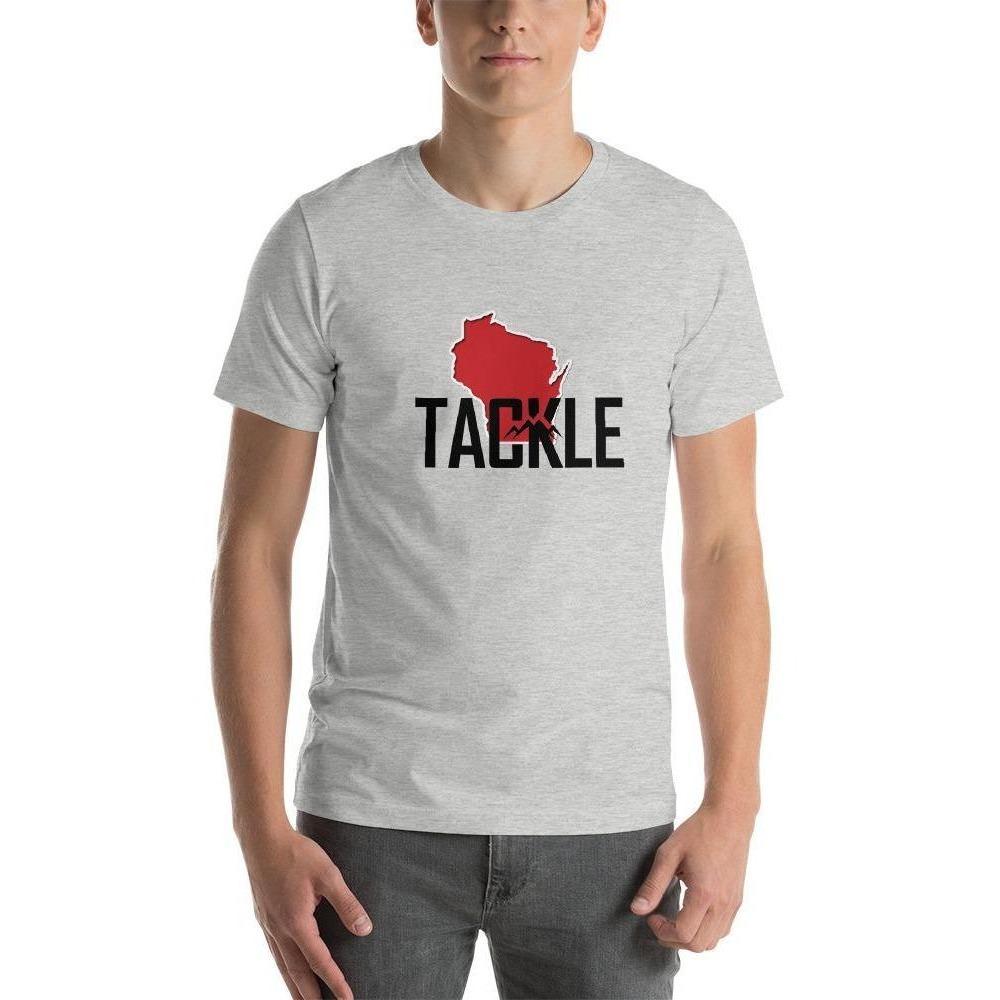Tackle Wisconsin Short-Sleeve Unisex T-Shirt - 88 Gear