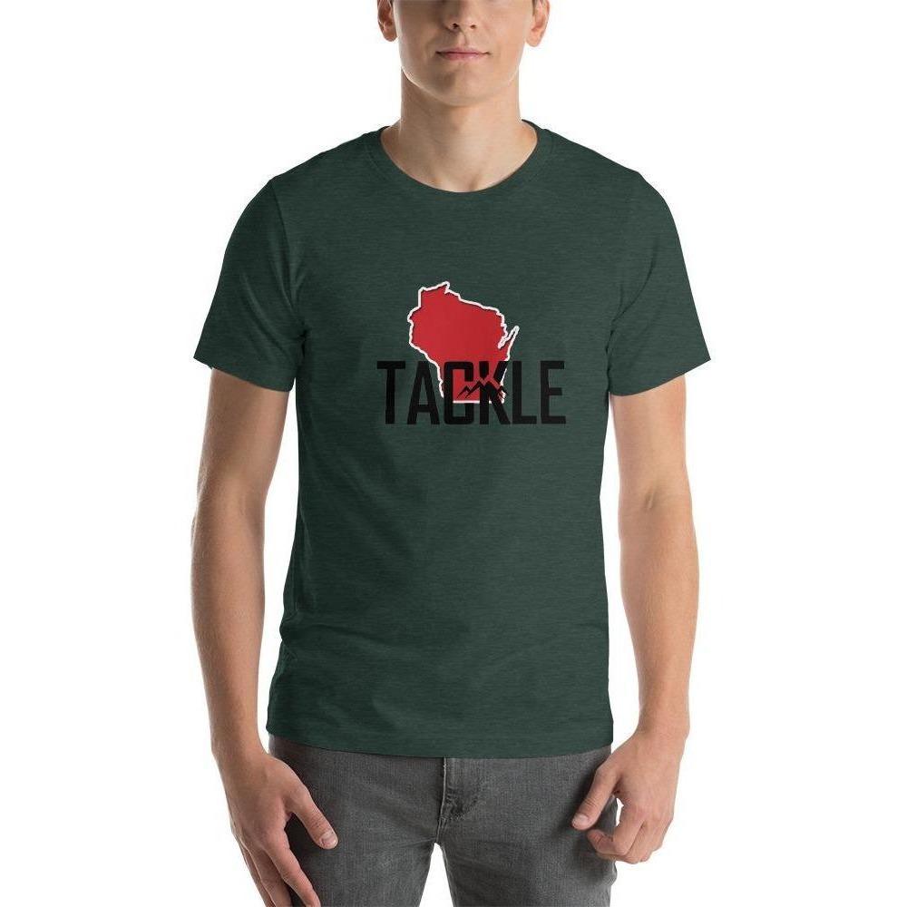 Tackle Wisconsin Short-Sleeve Unisex T-Shirt - 88 Gear