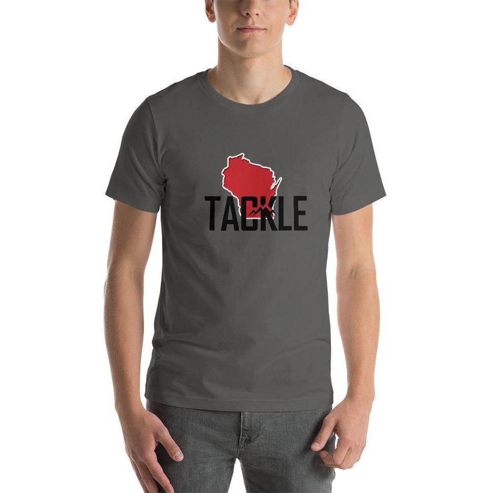 Tackle Wisconsin Short-Sleeve Unisex T-Shirt - 88 Gear
