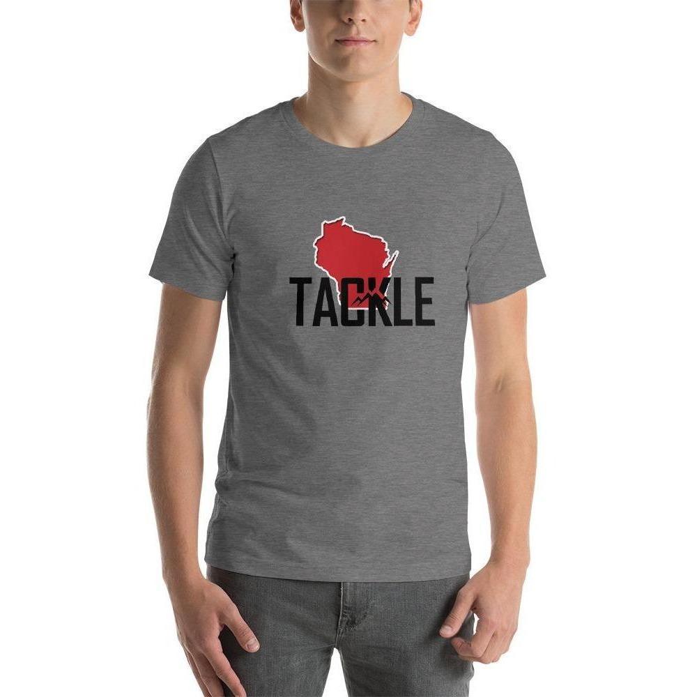 Tackle Wisconsin Short-Sleeve Unisex T-Shirt - 88 Gear