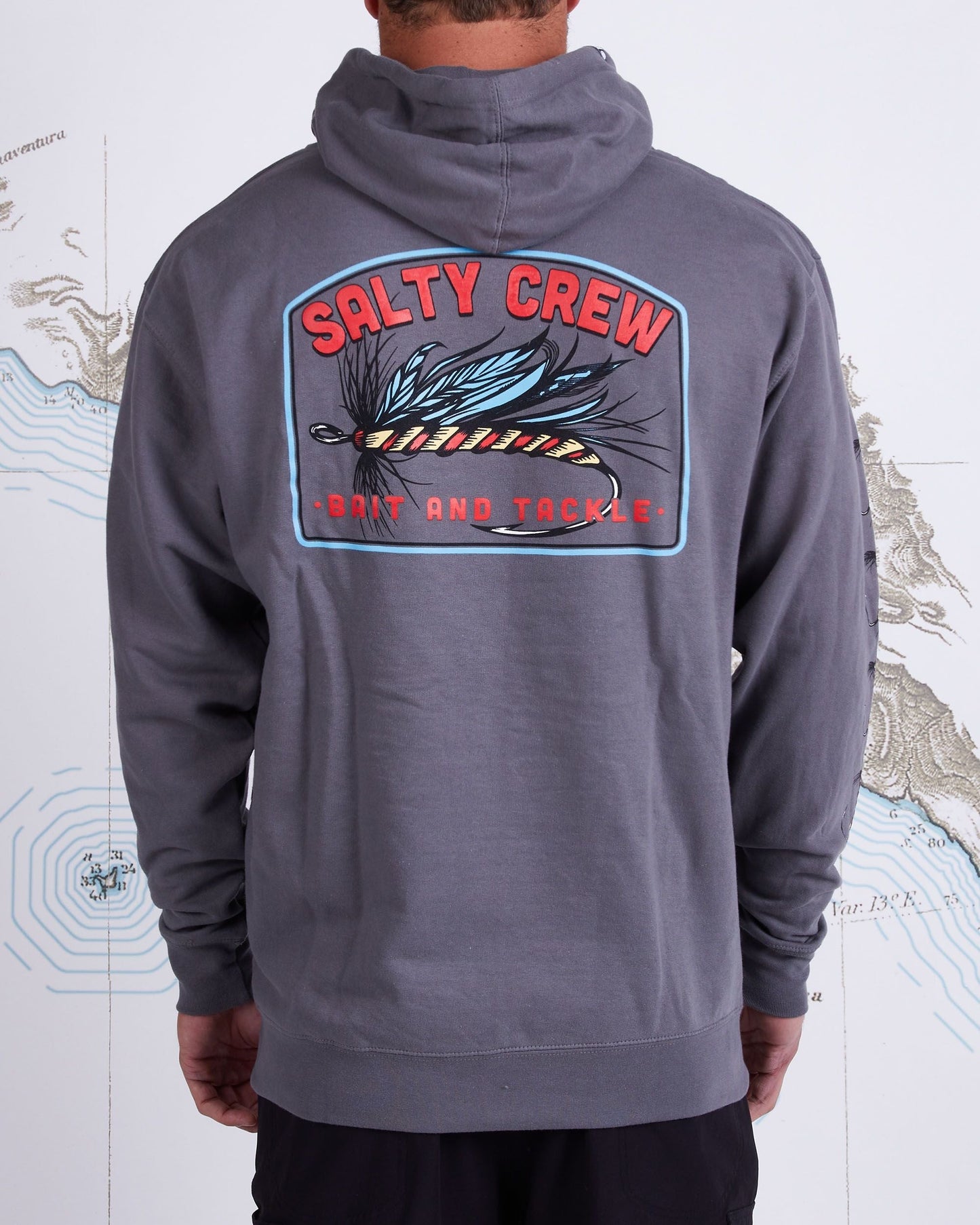 Salty Crew Fly Drop Hood Fleece